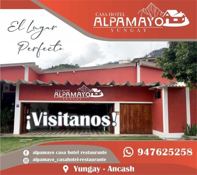 Alpamayo Casa Hotel - Restaurante Yungay Luaran gambar